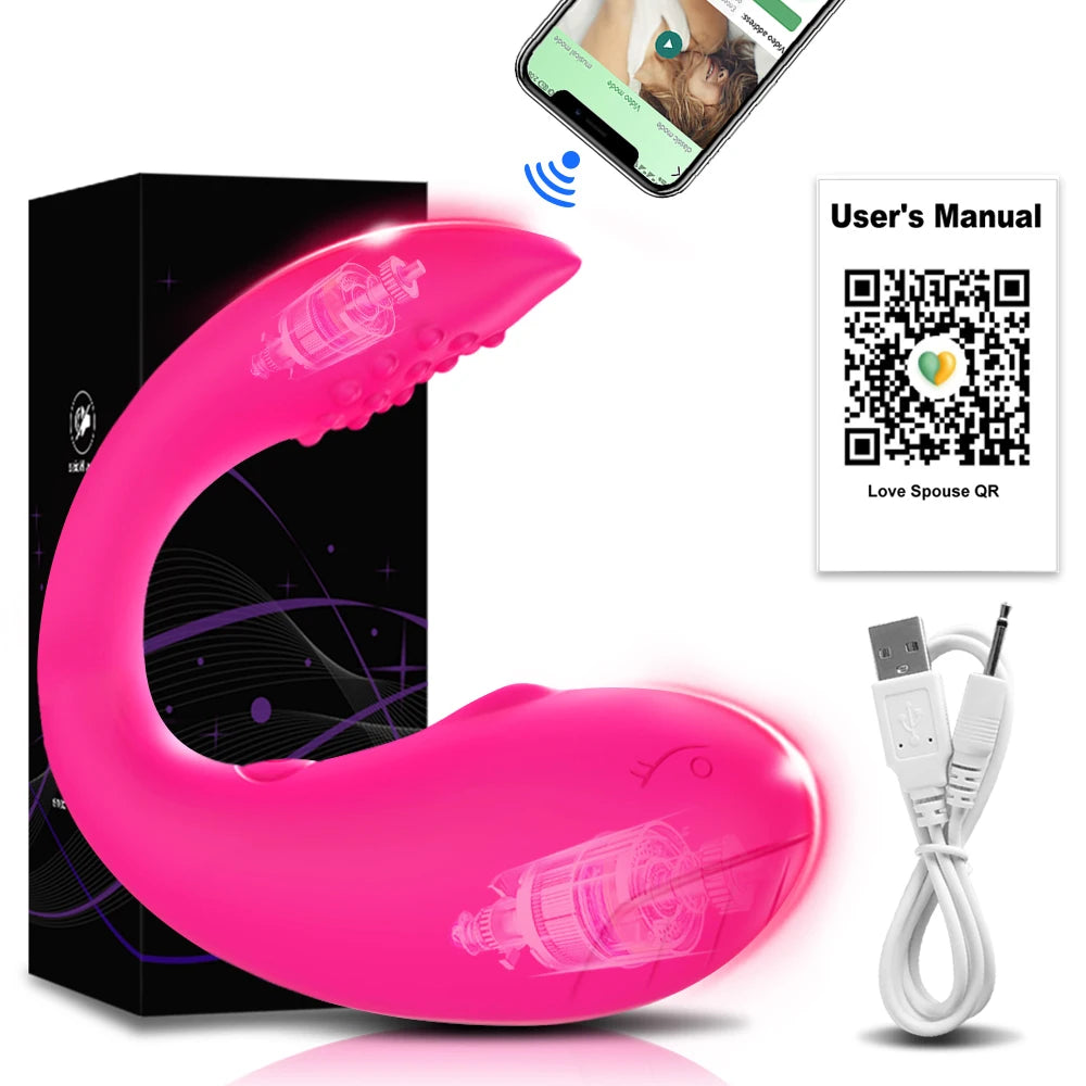 AquaVibe App Controlled G-Spot and Clitoral Vibrator Illuminaughty AquaVibe App Controlled G-Spot and Clitoral Vibrator Illuminaughty