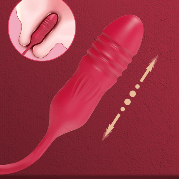 Rose Bliss Pleasure Pump – Licking, Sucking, Thrusting, Vibrating