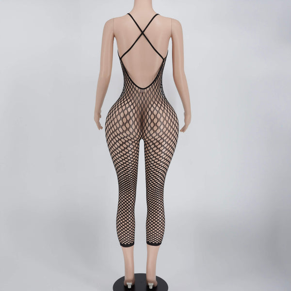 Seductive Mesh Fishnet Bodystocking Lingerie