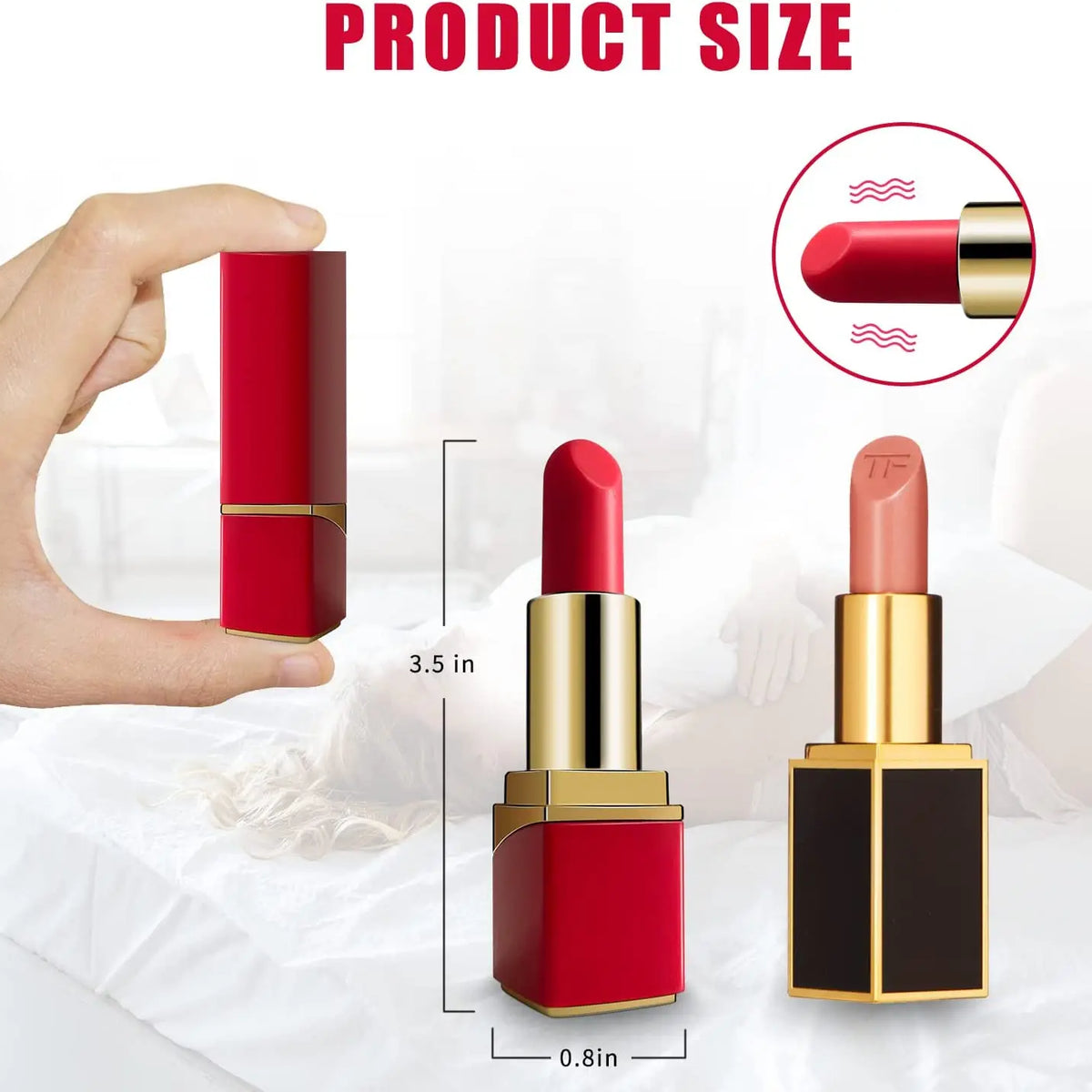 Discreet Lipstick Vibrator