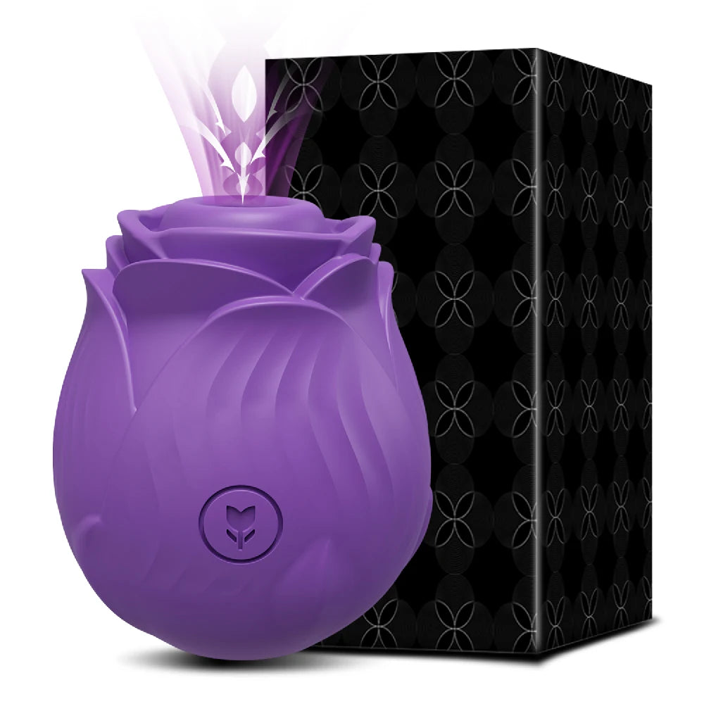 Rose Bloom Sucking Vibrator Illuminaughty Rose Bloom Sucking Vibrator Illuminaughty