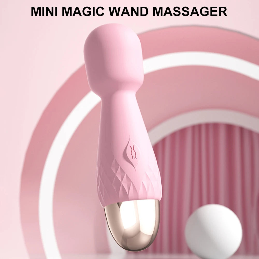 Mini Vibrating Wand Massager