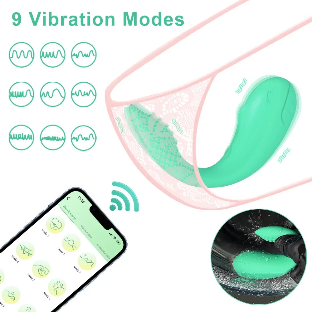 AquaVibe – App Controlled G-Spot and Clitoral Vibrator