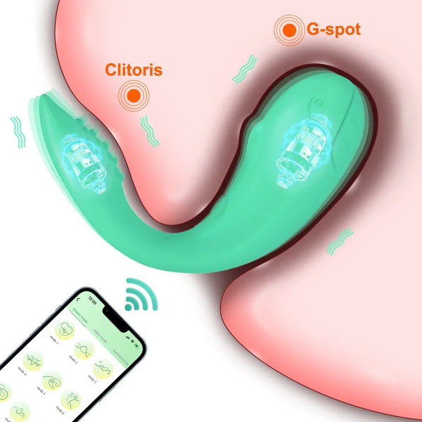 AquaVibe – App Controlled G-Spot and Clitoral Vibrator