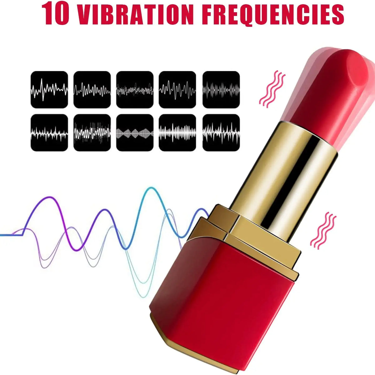 Discreet Lipstick Vibrator