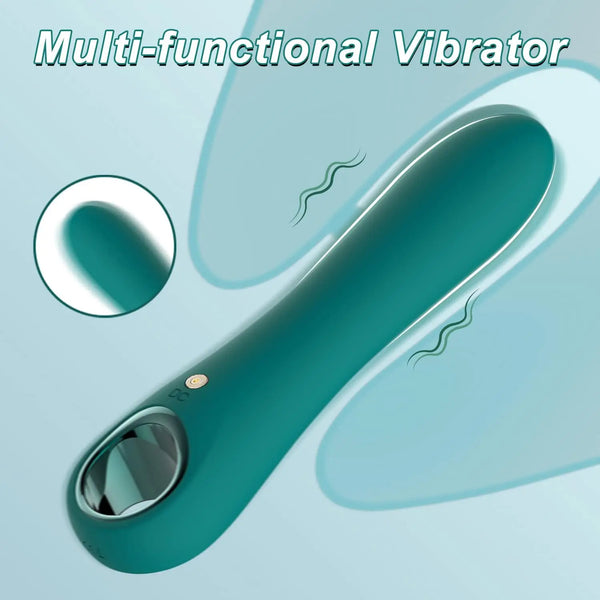 Vibrator With Hole For Finger