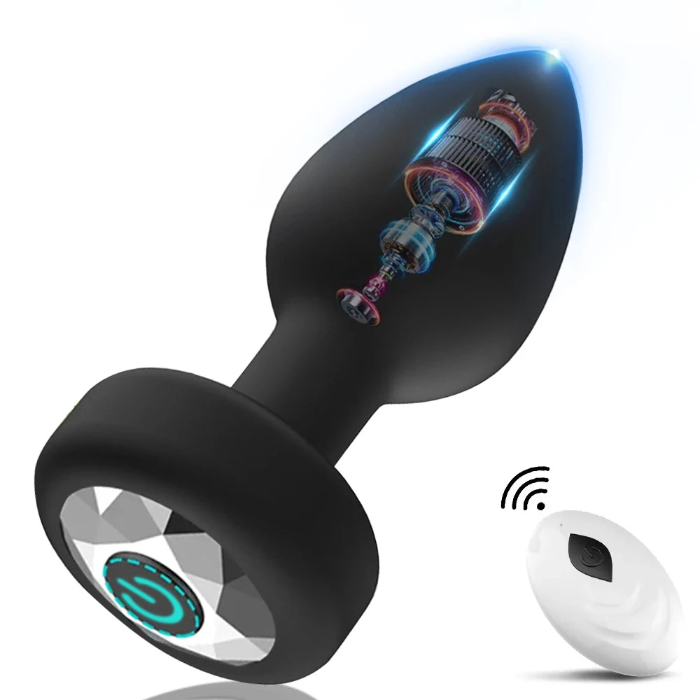 Vibrating Butt Plug Illuminaughty Vibrating Butt Plug Illuminaughty