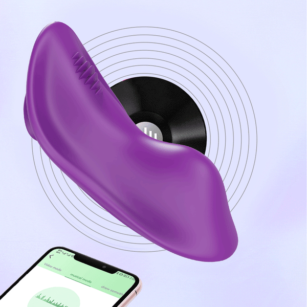 VibeSync App-Controlled Wearable Vibrator Illuminaughty VibeSync App-Controlled Wearable Vibrator Illuminaughty