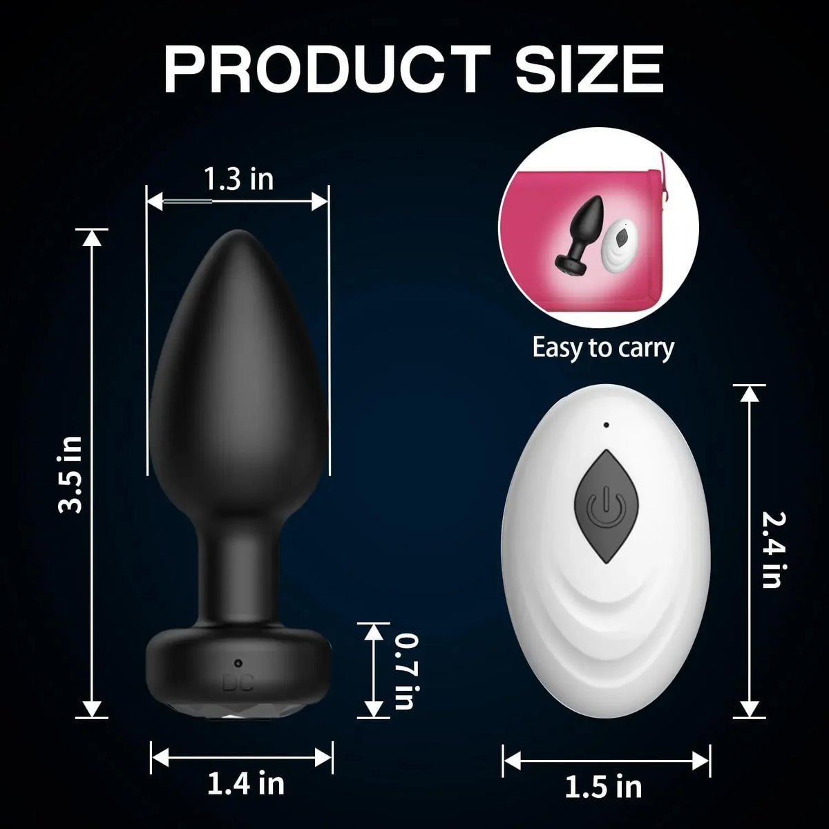 Vibrating Butt Plug