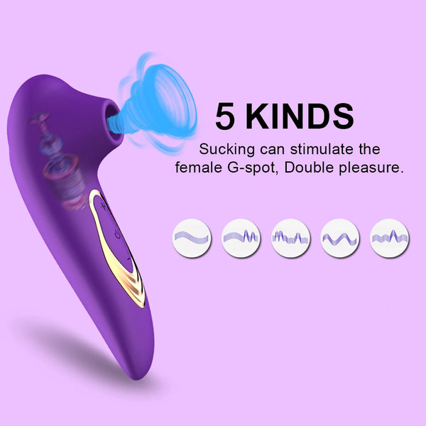 WhisperWave Air Pulse Vibrator – Suction & Stimulation