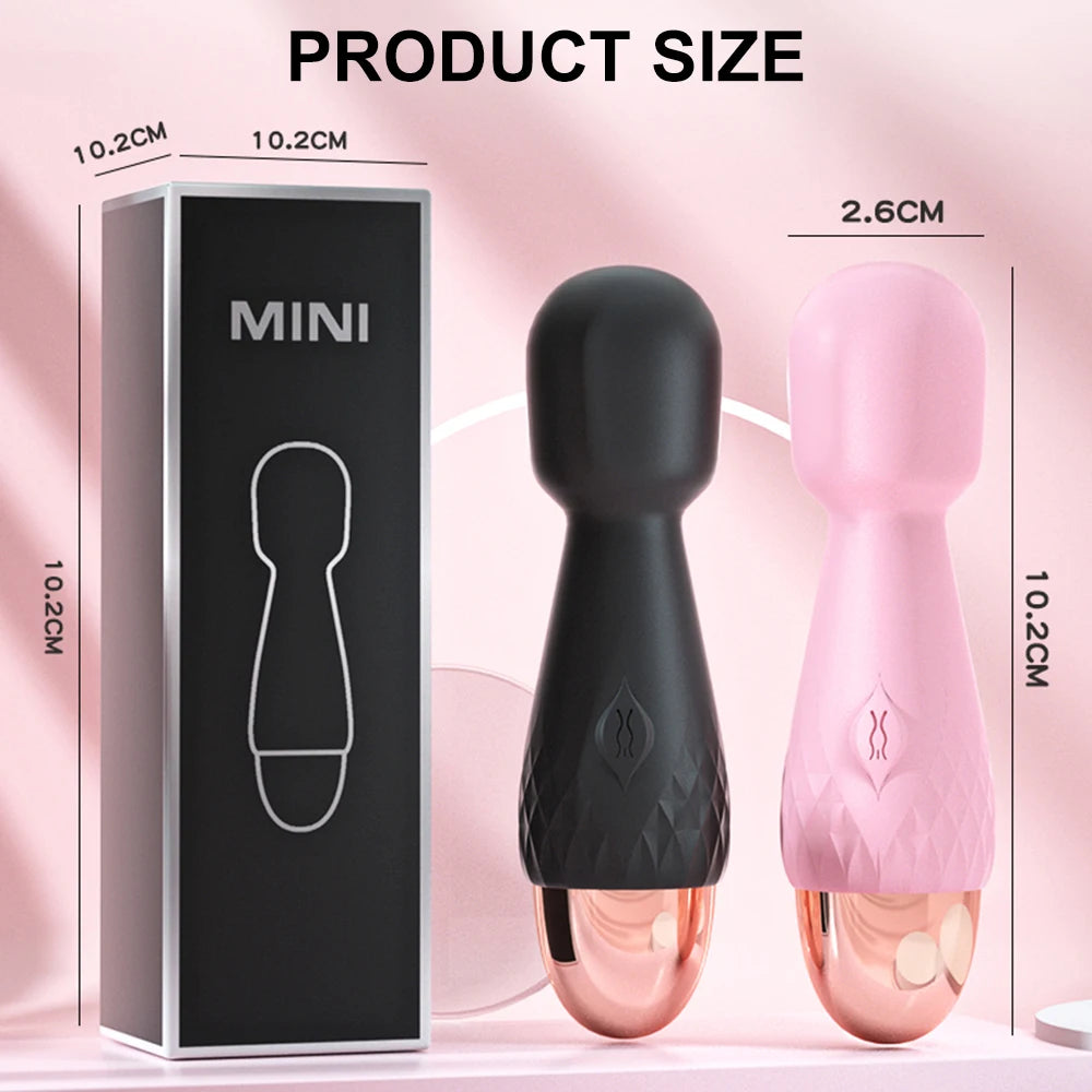 Mini Vibrating Wand Massager