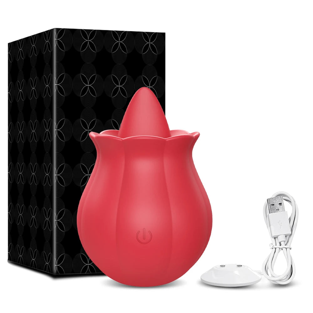 Rose Bloom Sucking Vibrator Illuminaughty Rose Bloom Sucking Vibrator Illuminaughty