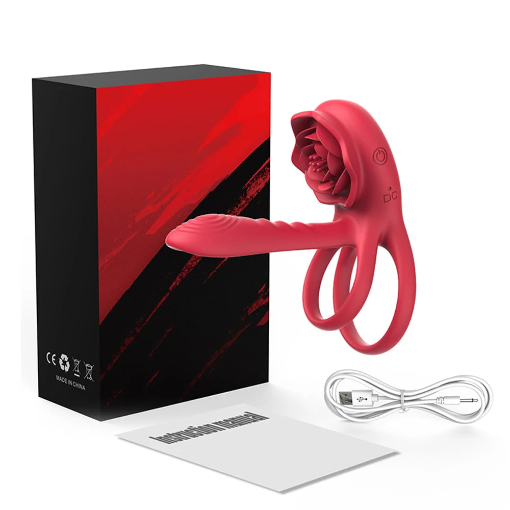 Rose Power Cock Ring Illuminaughty Rose Power Cock Ring Illuminaughty