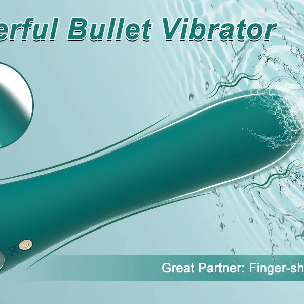 Vibrator With Hole For Finger