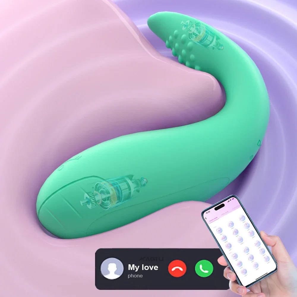 AquaVibe App Controlled G-Spot and Clitoral Vibrator Illuminaughty AquaVibe App Controlled G-Spot and Clitoral Vibrator Illuminaughty