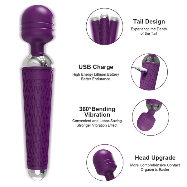 Vibrating Wand Massager