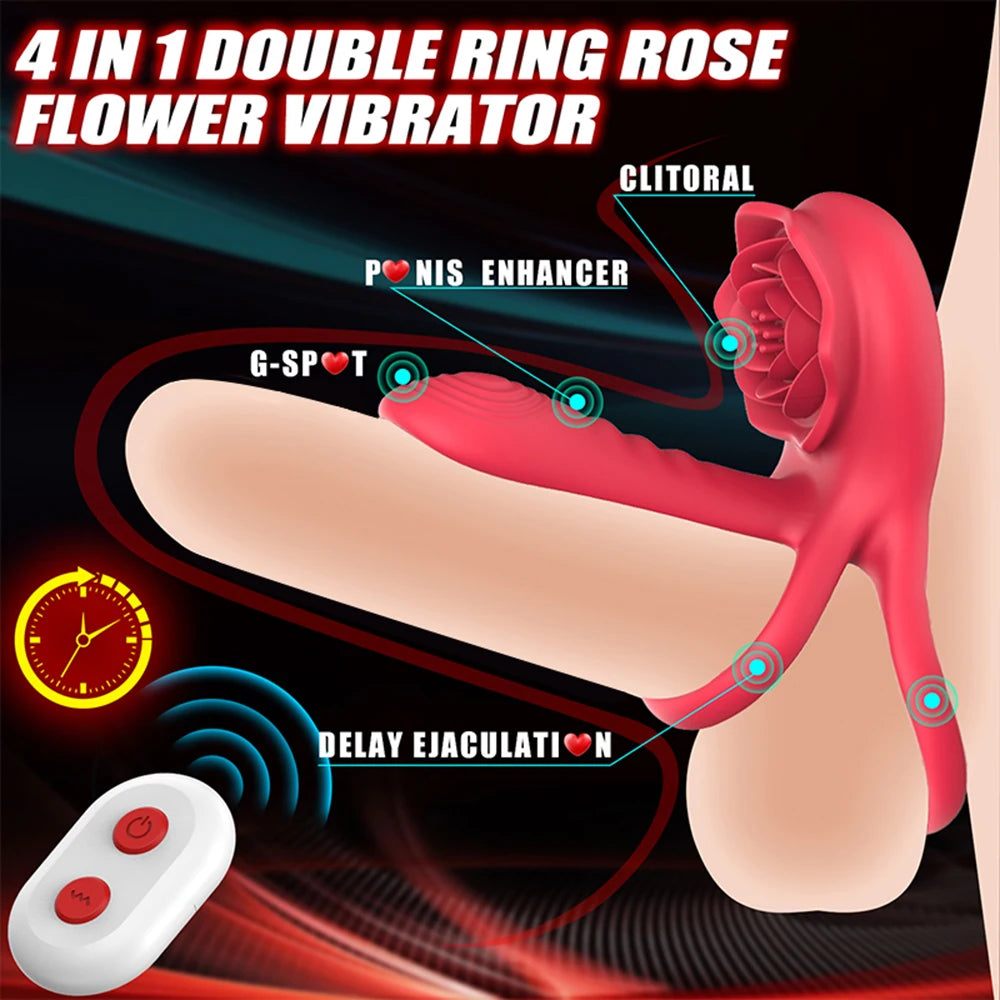 Rose Power Cock Ring