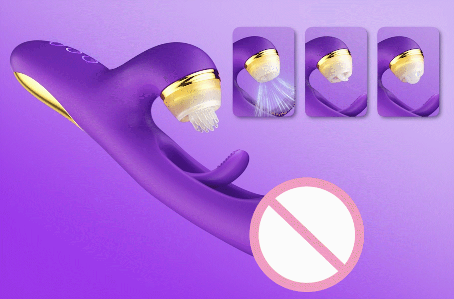 PleasurePulse Dildo Vibrator 3 Interchangeable Tips for Customized S Illuminaughty PleasurePulse Dildo Vibrator 3 Interchangeable Tips for Customized S Illuminaughty